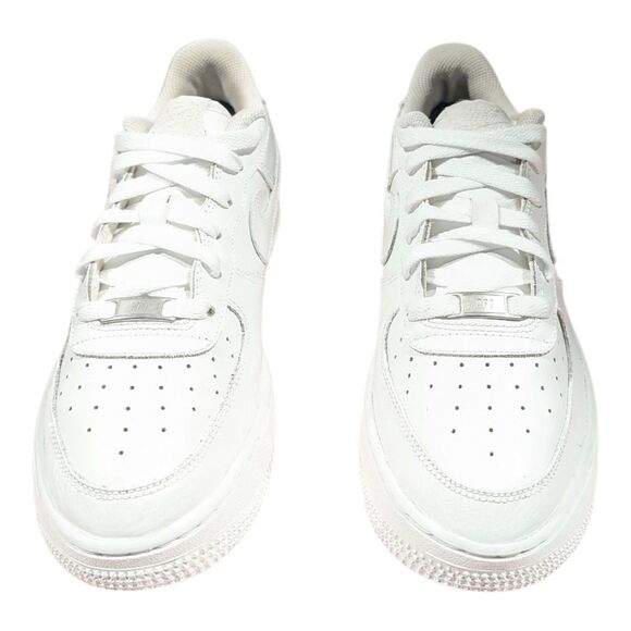 NIKE Air Force 1 Low 'White' Sneakers Size 7Y/W8.5 - Picture 4 of 9